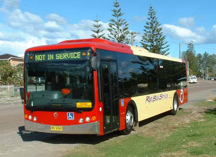 Red Bus Iveco Metro Express 3